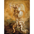 Saint Michael subduing Lucifer