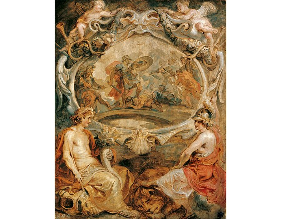 The Victory of Henry IV at Coutras 1628