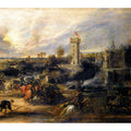 Tournament in front of Castle Steen 1635-37
