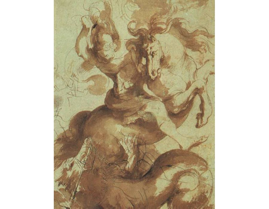 St George Slaying The Dragon
