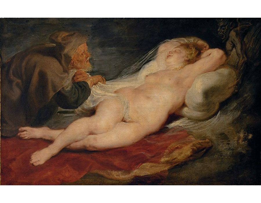 Angelica and the Hermit 1630s 