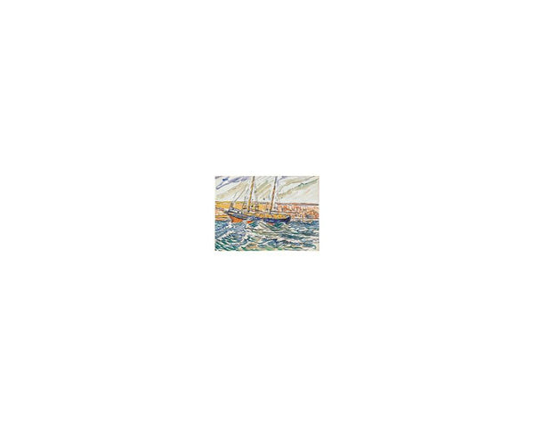 Bateau de paeche au port 