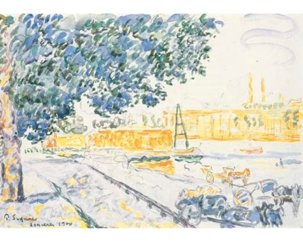 La Seine a Asnieres 
