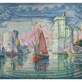 The Port at La Rochelle, 1921 