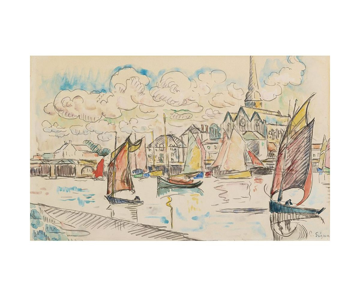 Voiliers Dans Le Port 