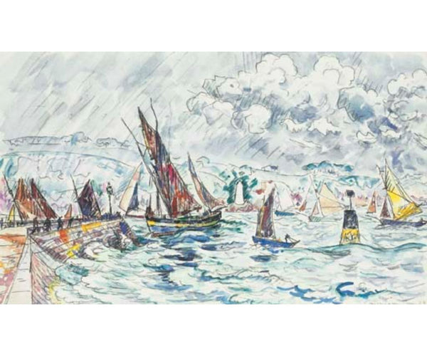 Retour de peche aA  Concarneau 