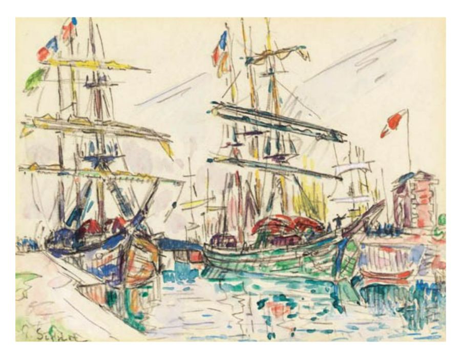 Bateaux au port 