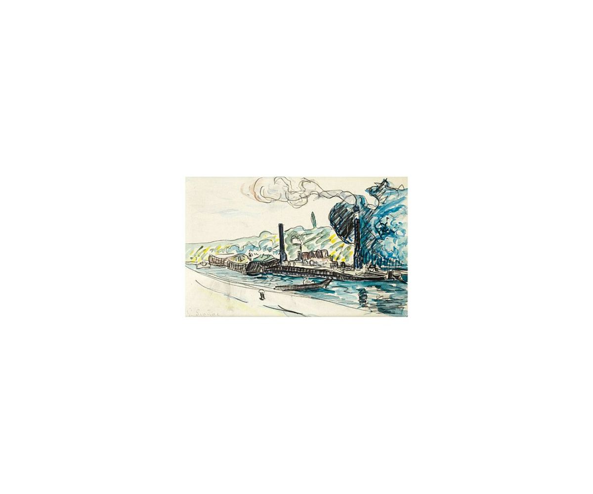 Peniches Sur La Seine 