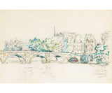 Le pont Neuf, Paris artwork preview