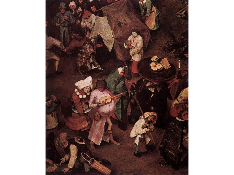 The Fight between Carnival and Lent (detail) 3