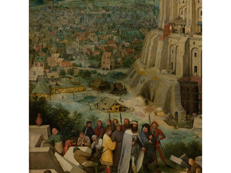 The Tower of Babel (detail) 3
