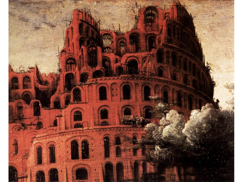 The Little Tower of Babel (detail)
