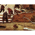 Adoration of the Kings in the Snow (detail)