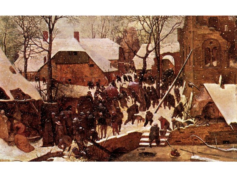 The Adoration of the Kings in the Snow 1567