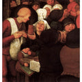 Peasant Wedding (detail) 6