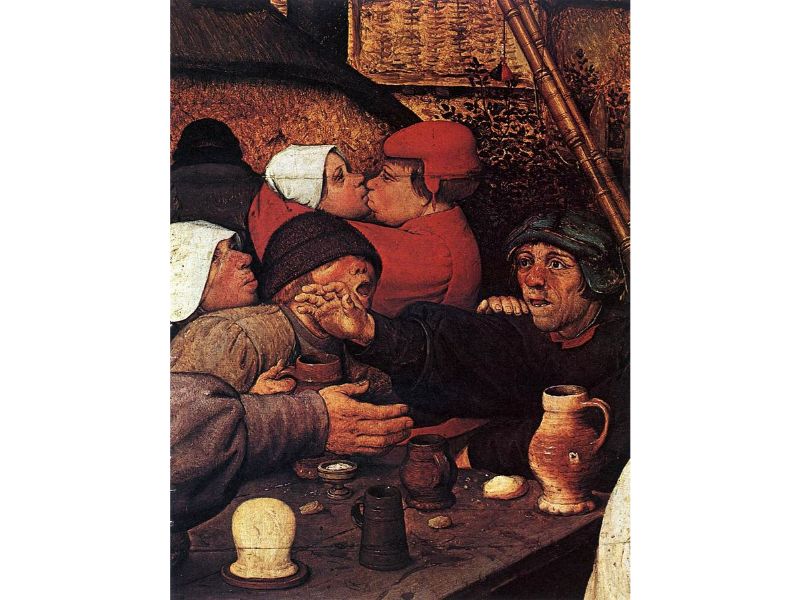 The Peasant Dance (detail) 2