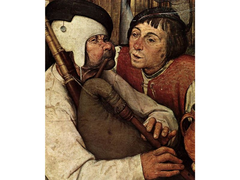 The Peasant Dance (detail) 4