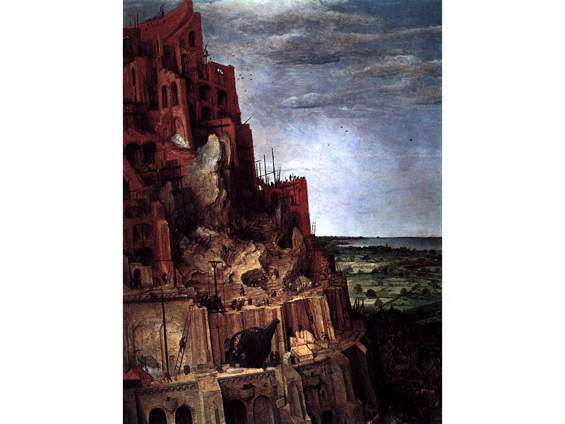 The Tower of Babel [detail]