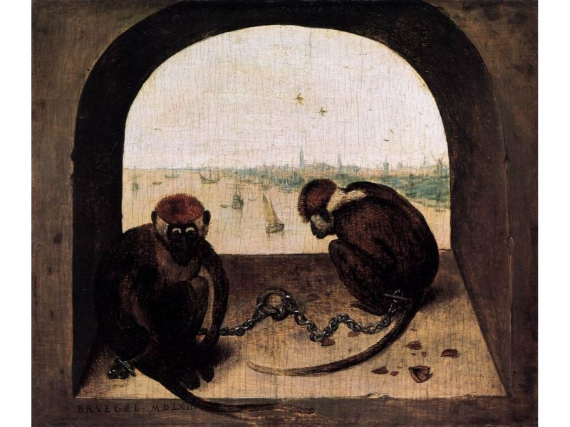 Two Chained Monkeys 2
