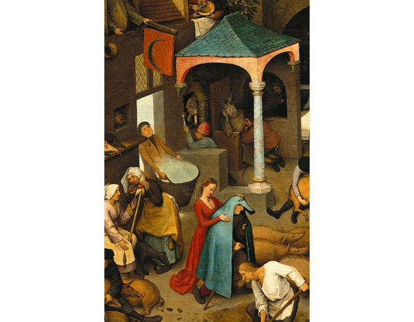 Netherlandish Proverbs (detail 1)