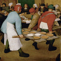 Peasant wedding (detail 1)
