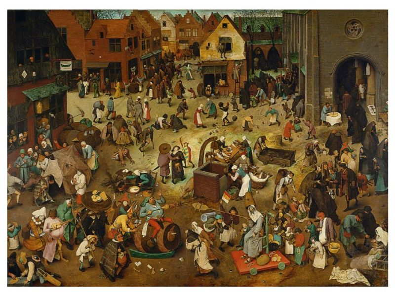 The Battle between Lent and Carnival