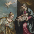 Allegory of the City of Venice adoring the Madonna and Child 