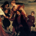 The Adoration of the Virgin by the Coccina Family (detail) 