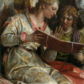 Mystical Marriage of St Catherine (detail) 