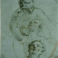 Venus and Adonis with Cupid 
