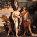 Venus and Mercury presenting her son Anteros to Jupiter 