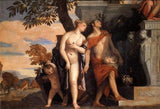 Venus and Mercury presenting her son Anteros to Jupiter artwork preview