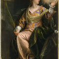 Saint Catherine of Alexandria in Prison ca 1580 
