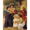 The Artists Family Painting by Pierre Auguste Renoir