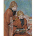 La Lecture Painting by Pierre Auguste Renoir