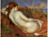 Reclining Nude (Pierre Auguste Renoir 1883) Painting artwork preview