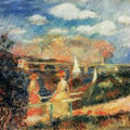 The Banks Of The Seine At Argenteuil