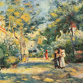 A Garden in Montmartre Painting