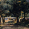 Pine Wood On The Cote D Azur Paintingby Pierre Auguste Renoir
