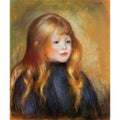 Head Of A Child Aka Edmond Renoir Painting by Pierre Auguste Renoir