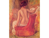Nude in a Chair Painting artwork preview
