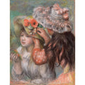 Le Chapeau Epingle 2eme Planche Painting by Pierre Auguste Renoir