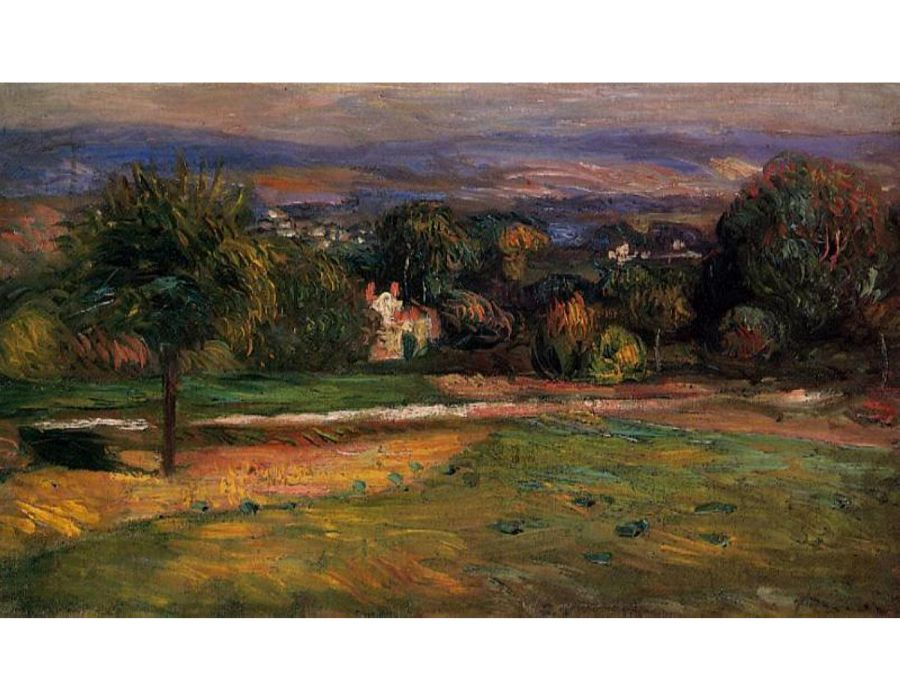 The Clearing2 Painting by Pierre Auguste Renoir