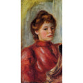 Portrait Of A Woman5 Painting by Pierre Auguste Renoir
