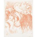 Le Chapeau Epingle 1ere Planche Painting by Pierre Auguste Renoir