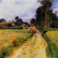 The Farm2 Painting by Pierre Auguste Renoir
