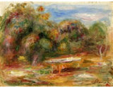 In the Garden at Collettes in Cagnes Painting artwork preview