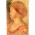 Portrait Of A Young Girl2 Painting by Pierre Auguste Renoir