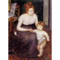 The First Step Painting by Pierre Auguste Renoir