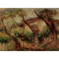 In The Garden Of Collettes At Cagnes Painting